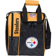 Strikeforce Bowling KR Strikeforce NFL Pittsburgh Steelers Single Bowling Ball Tote Bag with Shoe Compartment