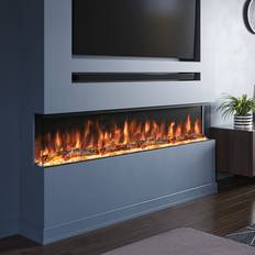 3d Panoramic 3 Sided Glass Electric Fire 60-inch