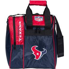 Sports Fan Apparel Strikeforce Bowling KR Strikeforce NFL Houston Texans Single Bowling Ball Tote Bag with Shoe Compartment