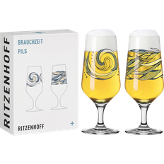 Ritzenhoff Pilsner Brauchzeit 2 Stk Transparent