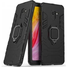 Mobil skal samsung a8 ExpressVaruhuset Thin Armor Shockproof Case with Ring Holder for Galaxy A8 2018