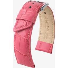 Watch Straps Hirsch Princess 18mm Medium Pink Leather 02628125-2-18