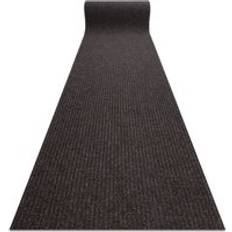 Handmade Entrance Mats RUGSX Antislip Runner Brown