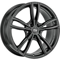 19" - 5/120 Car Rims MSW 73 Alloy Wheels In Gloss Dark Grey Set Of 4 19x8 Inch ET35 5x120 PCD Gloss