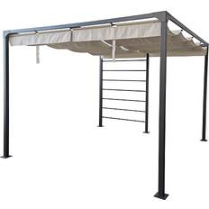 Bali pergola alu stel 3x3meter antracite