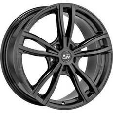 18" - 5/120 Car Rims MSW 73 Alloy Wheels In Gloss Dark Grey Set Of 4 18x8.5 Inch ET50 5x120 PCD Gloss