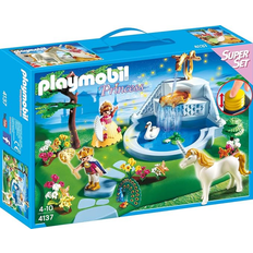 Einhorn Spielsets Playmobil Princess SuperSet Adventure Castle Park 4137