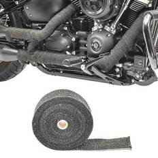 Exhaust Systems Craftride Auspuffband bk für triumph bonneville t120 t100 hitzeschutzband Schwarz