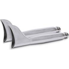 Exhaust Systems Craftride Auspuff fishtail paar für chopper custombike chrom cb6396