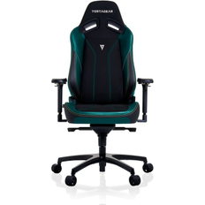 Vertagear Chaises de jeu Vertagear SL5800 Ergonomic Large Gaming Chair featuring ContourMax Lumbar & Seat systems RGB LED Kits Upgradeable Green