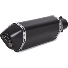 Exhaust Systems Zaddox Auspuff Force kompatibel mit Honda VFR 750 F R Schalldämpfer Edelstahl Schwarz schwarz-schwarz