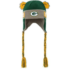 Green Accessories Children's Clothing Outerstuff Preschool Green Green Bay Packers Wordmark Ears Trooper Knit Hat