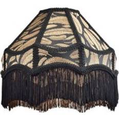 Black Shades Happy Homewares Traditional Black Victorian Empire Shade