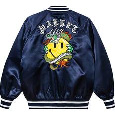 Clothing Market Smiley Souvenir Jacket, Marine Blue