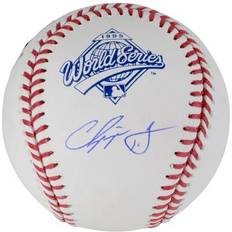 Atlanta Braves Sports Fan Products Fanatics Authentic Chipper Jones Atlanta Braves Autographed 1995 World Series Logo Baseball