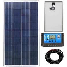 Lowenergie Poly 100W Solar Panel rigid Kit 1