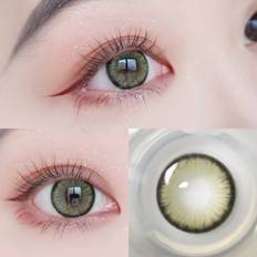 Contact Lenses New'C Mirage Green NEW'C Colored Natural Look Contact