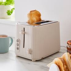 Toasters Dunelm Textured Ribbed 2-Slice