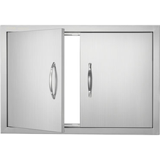 Utekök VEVOR Grilldörr 711 x 482 mm Rostfritt Stål