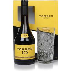 Torres 10 Gran Reserva Imperial Brandy Gift Set 70cl 38%