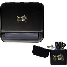 Lighters Knight Suzuki motorcycle cigarette rolling machine and stormproof petrol lighter