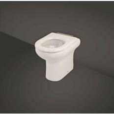 Compact Doc m 425mm Rimless to Wall Toilet Pan SP18AWHA Silver