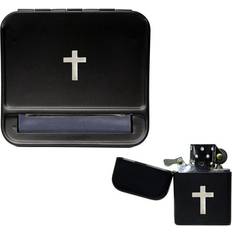 Lighters Knight Latin cross cigarette rolling machine stormproof petrol lighter