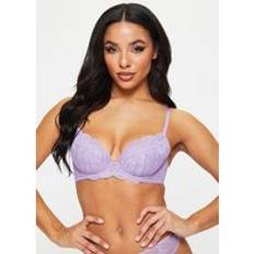 Clothing Ann Summers Sexy Lace Planet Padded Plunge Bra Purple