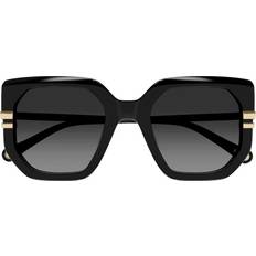 Chloé CH0240S 001 53 Solglasögon Acetat Svart - Svart