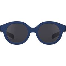 IZIPIZI Sunglasses IZIPIZI Round Uv Protective Sunglasses - Navy Blue