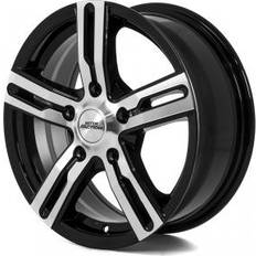 Inter Action Kargin Gloss Black Polished 6.5x16 5/118 ET45 B71.1