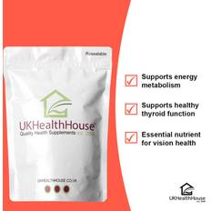 UKHealthhouse Strong Vitamin B2 Riboflavin 100mg