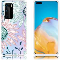 Huawei Mobiltillbehör Huawei Deco P40 Pro skal Vacker Blomma