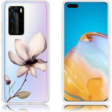 Huawei Mobiltillbehör Huawei Deco P40 Pro skal Levande Blomma