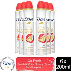 Peach Deodorants Dove Advanced Care Go Fresh AP Spray Peach &