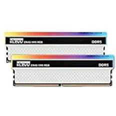 KLEVV CRAS XR5 RGB 32GB Kit 16GB x2 6000MT/s Gaming Speicher DDR5 RAM XMP 3.0 Hochleistungs-Übertaktung