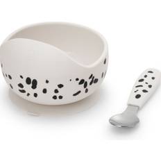 Svarta Tallrikar & Skålar Elodie Details Elodie Silicone Bowl Set Dalmatian Dots