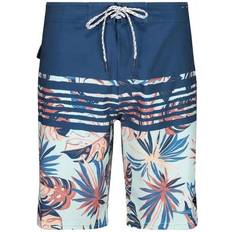 Salty Crew Men’s Quick Drying Ripple Board Shorts Aqua