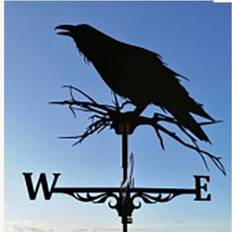 Garden & Outdoor Environment YETP Star Metal Weathervane,Witch Iron Weather Vane,Sea Rover