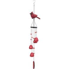 Garden & Outdoor Environment Winwin Red Bird Wind Chimes with 4