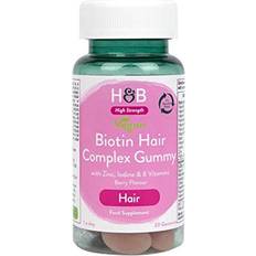 Vegan Biotin Hair Complex with Zinc, Iodine