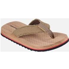 Skechers Flip-Flops Skechers Men's Mens Tantric Fritz Flip Flops Brown