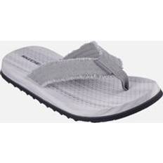 Skechers Men Flip-Flops Skechers Men's Mens Tantric Fritz Flip Flops Grey