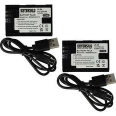Extensilo 2x Battery for BlackMagic Micro Studio Camera 4K