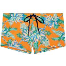 Hom Maillots de bain Hom Badehose orange print