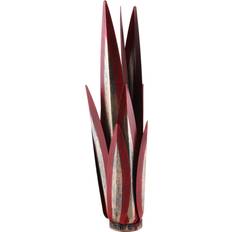 Spactz Wind Resistant Metal Agave Art Plant Garden Sculpture