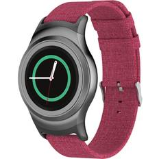 Samsung Röd Klockarmband Samsung Gear S2 adjustable watch replacement