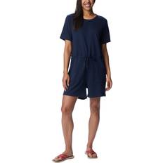 Columbia Jumpsuits & Overalls Columbia Trek French Terry Romper Women's Navy