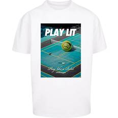 Mister Tee Upscale Playlit Heavy Oversize für Herren Weiß