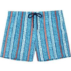 Türkis Bademode Hom Bade Shorts turquoise print